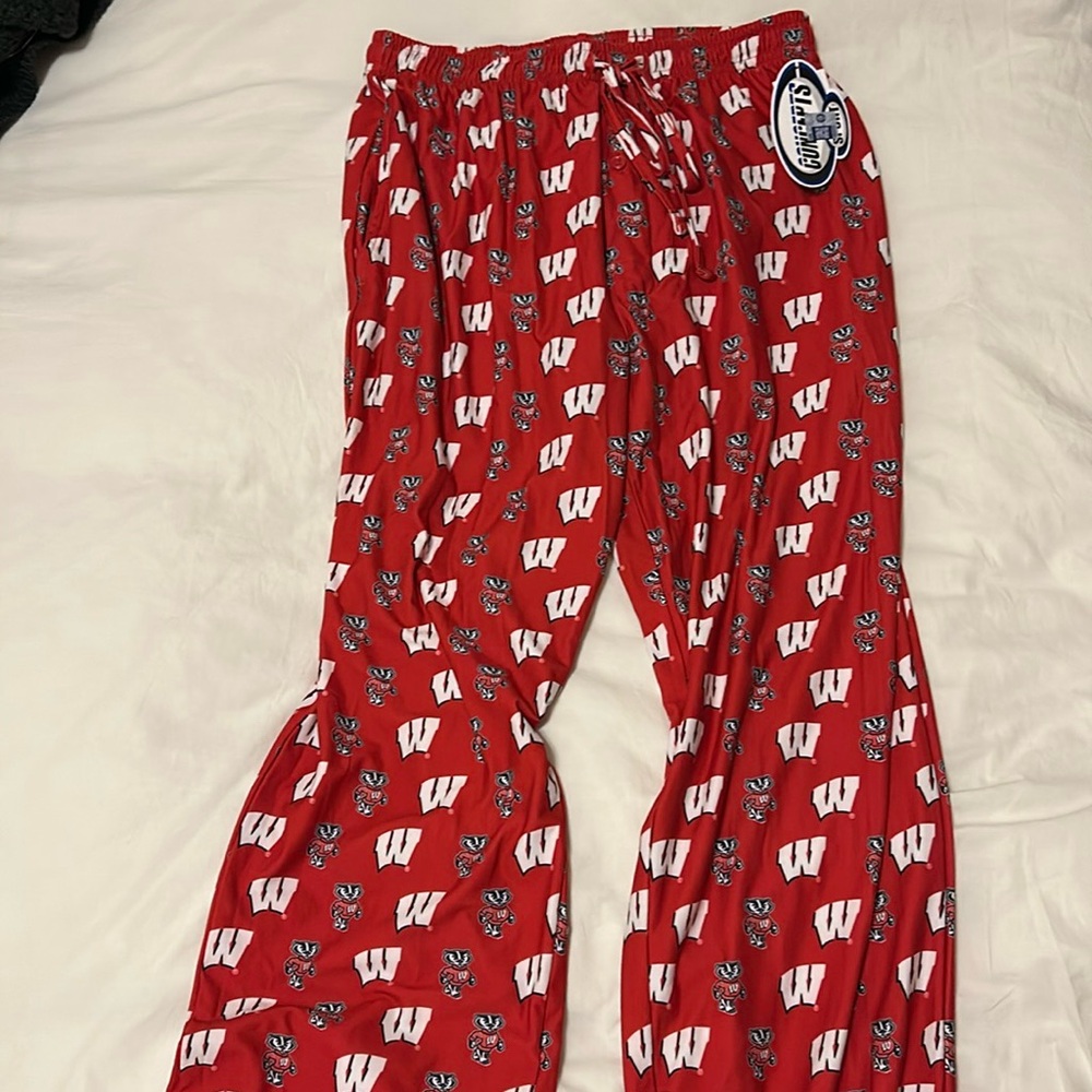 Wisconsin badgers men’s sleepwear pant